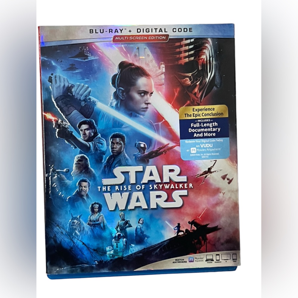 STAR WARS The Rise of Skywalker BLUERAY DVD